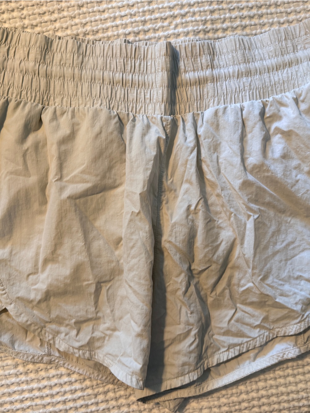 all in motion Light Gray Elastic Waist Athletic Shorts